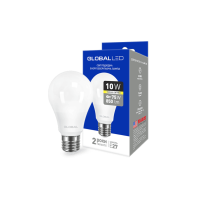 LED лампа GLOBAL A60 10W тепле світло E27 (1-GBL-163)
