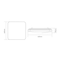 Функціональний настінно-стельовий світильник GLOBAL Functional Light 72W 3000-6500K 02-S, Global, 1-GFN-72TW-02-S