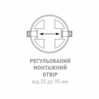 LED-світильник точковий врізний GLOBAL SP adjustable 6W, 3000K (коло), Global, 1-GSP-01-0630-C