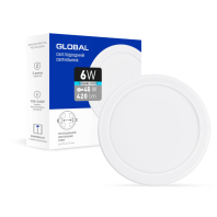 Точечный врезной LED-светильник GLOBAL SP adjustable 6W, 4100K (круг)