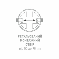 LED-світильник точковий врізний GLOBAL SP adjustable 6W, 4100K (коло), Global, 1-GSP-01-0641-C