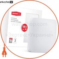 Светильник светодиодный LCL 18W 3000K S WH