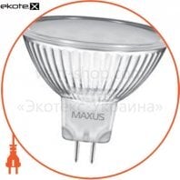 LED лампа 3W тепле світло MR16 GU5.3 220V (1-LED-143)