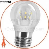 LED лампа 3W тепле світло G45 Е27 220V (1-LED-261)
