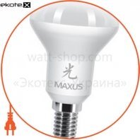 LED лампа MAXUS 5W яркий свет R50 Е14 (1-LED-362)