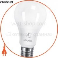 LED лампа MAXUS 12W теплый свет А65 Е27 220V (1-LED-461-01)