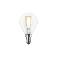 Лампа світлодіодна філаментна MAXUS G45 4W яскраве світло E14 (1-LED-548-01), Maxus, 1-LED-548-01