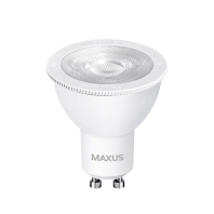 Лампа світлодіодна MAXUS 1-LED-724 MR16 7W 4100K 38*60* 220V GU10, Maxus, 1-LED-724