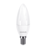 Лампа світлодіодна MAXUS 1-LED-734 C37 7W 4100K 220V E14, Maxus, 1-LED-734