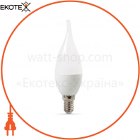 Лампа світлодіодна MAXUS 1-LED-739 C37 6W 4100K 220V E14 Tail