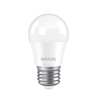 Лампа світлодіодна MAXUS 1-LED-745 G45 7W 3000K 220V E27