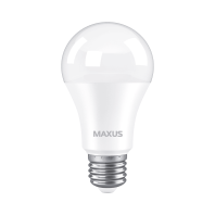 Лампа світлодіодна MAXUS 1-LED-775 A60 10W 3000K 220V E27, Maxus, 1-LED-775