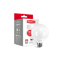 LED лампа Maxus G95 12W тепле світло 220V E27 (1-LED-901), Maxus, 1-LED-901