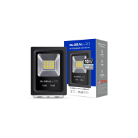 Прожектор Global FLOOD LIGHT 10W 5000K холодне світло (1-LFL-001), Global, 1-LFL-001