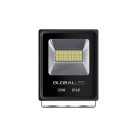 Прожектор GLOBAL FLOOD LIGHT 30W 5000K холодне світло (1-LFL-003), Global, 1-LFL-003
