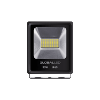 Прожектор GLOBAL FLOOD LIGHT 50W 5000K холодне світло (1-LFL-004), Global, 1-LFL-004