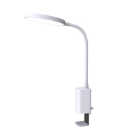 Світлодіодна настільна лампа на кліпсі з акумулятором MAXUS Desk Lamp 10W 3CCT WH CLIP Battery, Maxus, 1-MDL-10W-CLIP