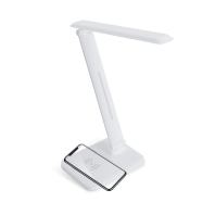 Лампа настільна MAXUS DL 13W 4100K WH Wireless charger, Maxus, 1-MDL-13W-WHQi