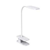Світлодіодна настільна лампа на кліпсі з акумулятором MAXUS Desk Lamp 5W 5000K WH CLIP Battery, Maxus, 1-MDL-5W-CLIP