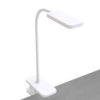 Світлодіодна настільна лампа на кліпсі з акумулятором MAXUS Desk Lamp 5W 5000K WH CLIP Battery, Maxus, 1-MDL-5W-CLIP