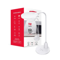 Настольная светодиодная лампа MAXUS DL 9W 5000K WH Phone holder
