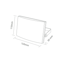Прожектор світлодіодний MAXUS FL-03 30W, 5000K Black, Maxus, 1-MFL-03-3050-BK