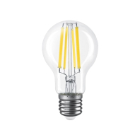 Лампа світлодіодна філаментна A60 FM 10W 4100K 220V E27 Clear, Maxus, 1-MFM-764