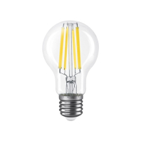 Лампа світлодіодна філаментна A60 FM 10W 4100K 220V E27 Clear DIM