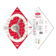 Светильник светодиодный 1-MLM-1841-C MAXUS Led Module 18W 4100K Circle