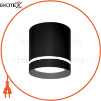 Светильник точечный светодиодный Maxus Surface Downlight 12W 4100K Black
