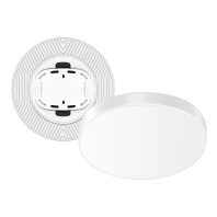 Накладний настінно-стельовий світлодіодний світильник 1-MSP-2441-SLW MAXUS SP Ceiling 24W 4100K Circle Slim White, Maxus, 1-MSP-2441-SLW