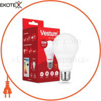 Лампа LED Vestum A65 15W 3000K 220V E27