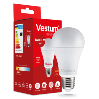 Светодиодная лампа Vestum A70 18W 3000K 220V E27 1-VS-1112