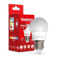 Світлодіодна лампа Vestum G45 8W 4100K 220V E27 1-VS-1209, Vestum, 1-VS-1209