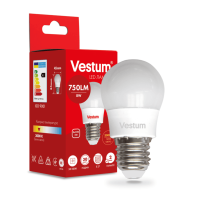 Світлодіодна лампа  Vestum G45 8W 3000K 220V E27 1-VS-1210, Vestum, 1-VS-1210