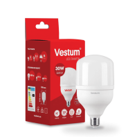 Світлодіодна високопотужна лампа Vestum  T115 30W 6500K 220V E27 1-VS-1602, Vestum, 1-VS-1602