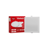 Квадратний світлодіодний врізний світильник  Vestum 9W 6000K 220V 1-VS-5208