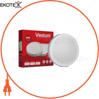 Светильник LED накладной круглый Vestum 18W 4000K 220V