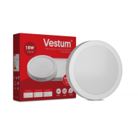 Светильник LED накладной круглый Vestum 18W 4000K 220V