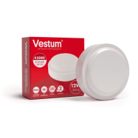 Світлодіодний круглий світильник ЖКГ Vestum 12W 4500K 220V 1-VS-7102