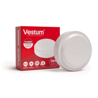Светильник ЖКХ LED 18W круг 4500K 220V Vestum