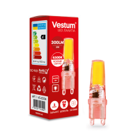 Светодиодная лампа Vestum G9 3W 4500K 220V