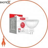 LED лампа MAXUS 5W MR16 тепле світло GU5.3 AP (1-LED-513-01)