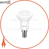 Maxus 1-LED-756 лампа светодиодная r50 6w 4100k 220v e14