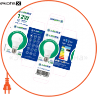 LED лампа LEDEX , 7W, E27, 665lm, 4000К нейтральний, матове скло, 270град, чіп: Epistar (Тайвань), Ledex, 100141