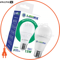 LED лампа LEDEX 15W, E27, 1425lm, 4000К, 270град, чіп: Epistar (Тайвань)
