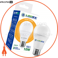 Ledex 100864 led лампа ledex 10w, e27, 950lm, 3000к, 270град, чип: epistar (тайвань)