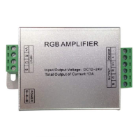 Підсилювач світлодіодної стрічки RGB AMPLIFIER 12A, Horoz Electric, 101-001-0144-010