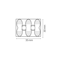 Роз’єм 3-х полюсний 6 мм WIRE SPRING-3/6, Horoz Electric, 106-003-0060-010