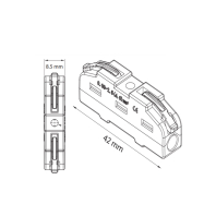 Клемник 1-но полюсний TERMINAL-1, Horoz Electric, 106-005-0001-010